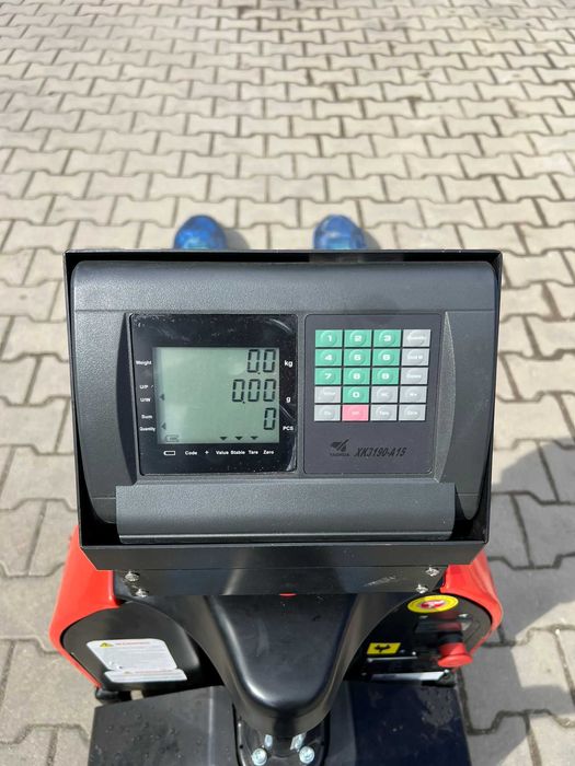 Paleciak elektryczny z WAGĄ! HELI CBD15J-LI3 1500kg Li-on NOWY FHP 498
