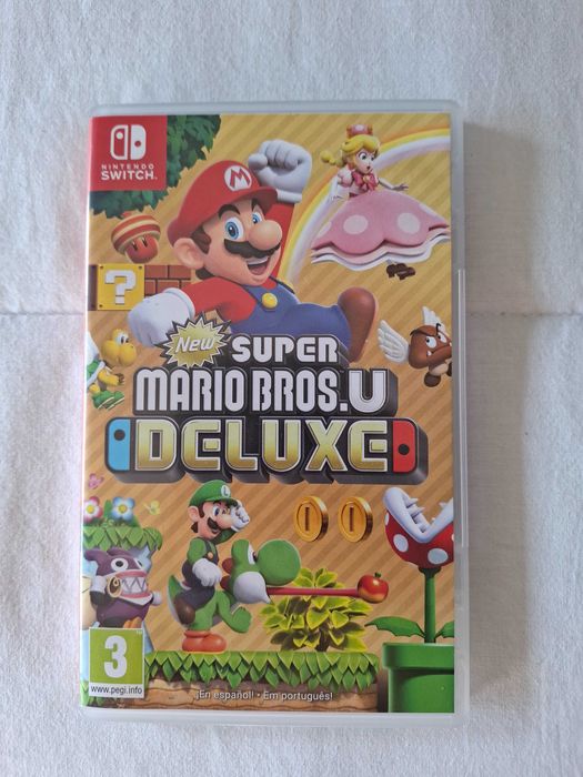 Nintendo Switch Edição Fortnite + Jogo Super Mario Deluxe
