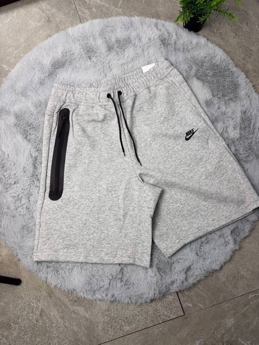 Шорти Nike tech Fleece | найк теч флис M,L,XL Чорний та сірий колір
