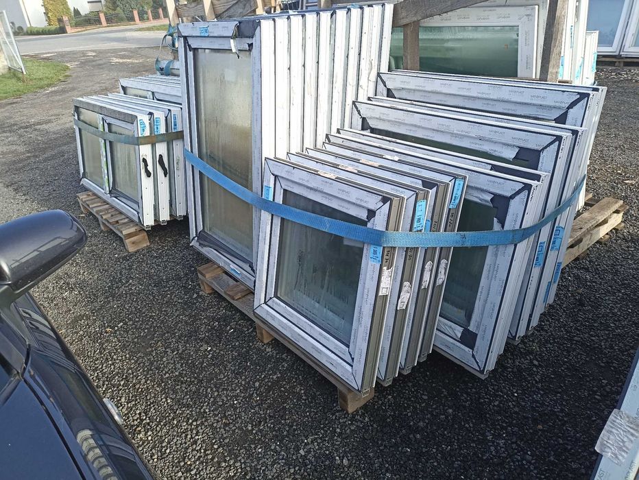 okna pcv 70/70 antracyt