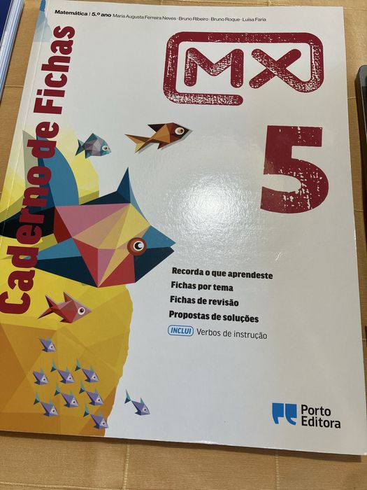 Cadernos de Atividades 5.º Ano NOVOS – Matemática, HGP e Teki