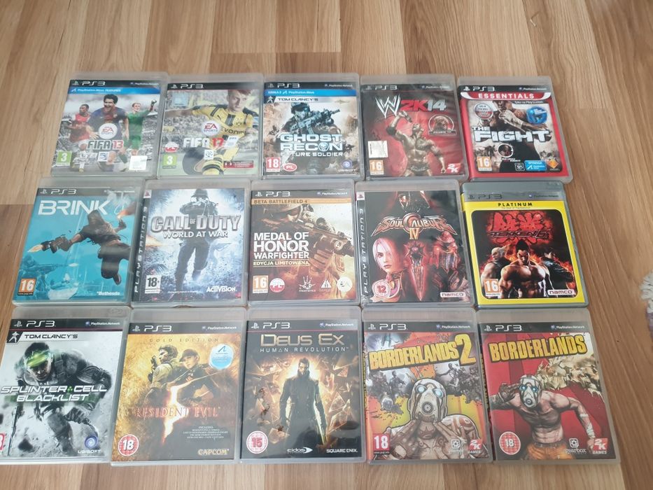 Ps3 gry lego minecraft tekken