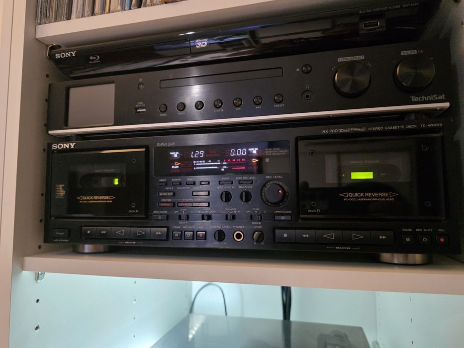 Magnetofon deck sony tc wr 870
