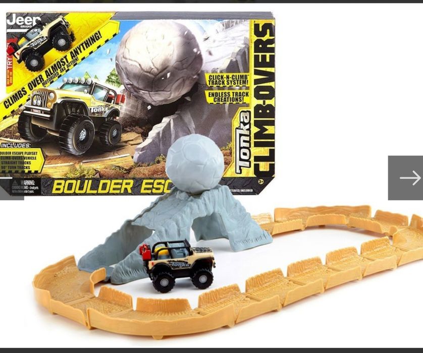Hasbro tonka scape + veículo NOVA
