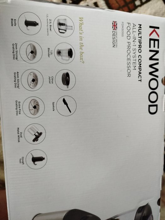Kenwood multipro compact Кенвуд кухонний комбайн