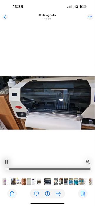 Maquina dtf A3 nova