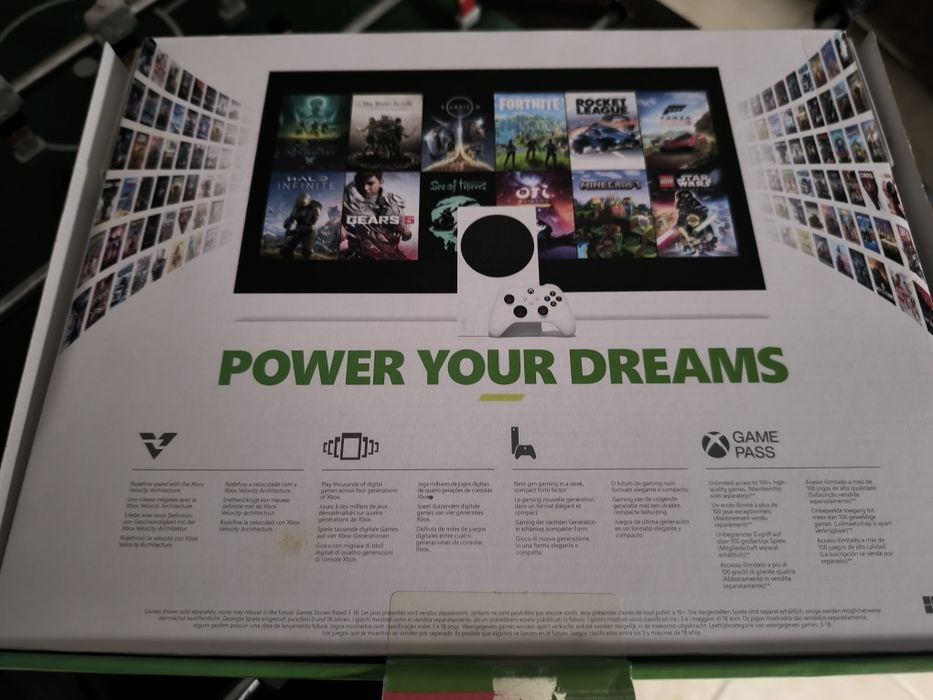 Xbox series S como nova