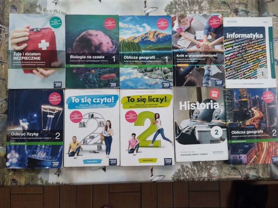Podręczniki do kl 1i 2