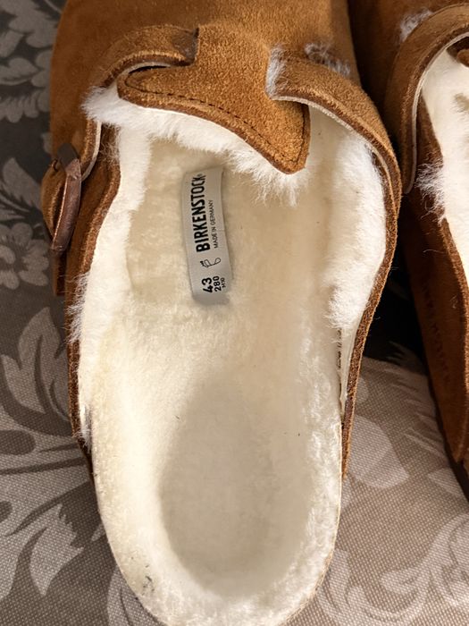 Продам  BIRKENSTOCK boston suede leather