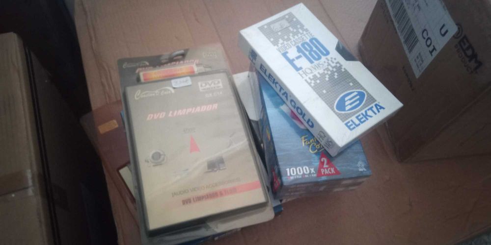 Retro Equipamentos CD´s / K-7 / VHS