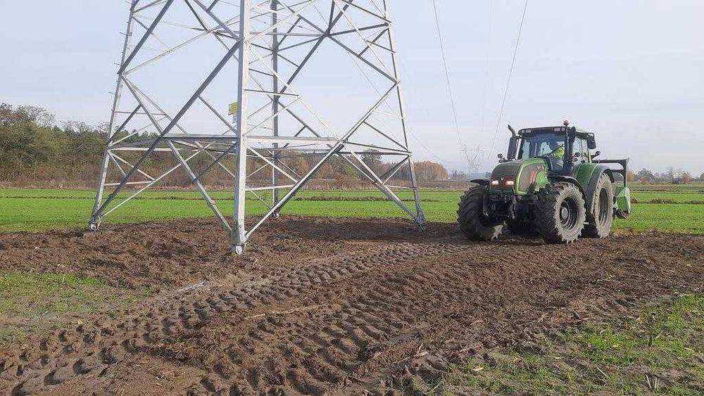 Usługi mulczerem leśnym