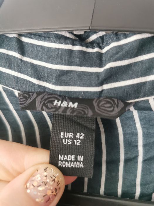 Koszula w paski H&M XL