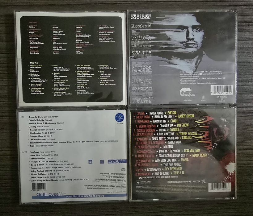 7 Cds vários em bom estado