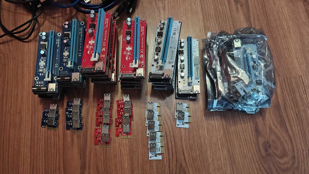Райзер PCI-E 1X to 16X