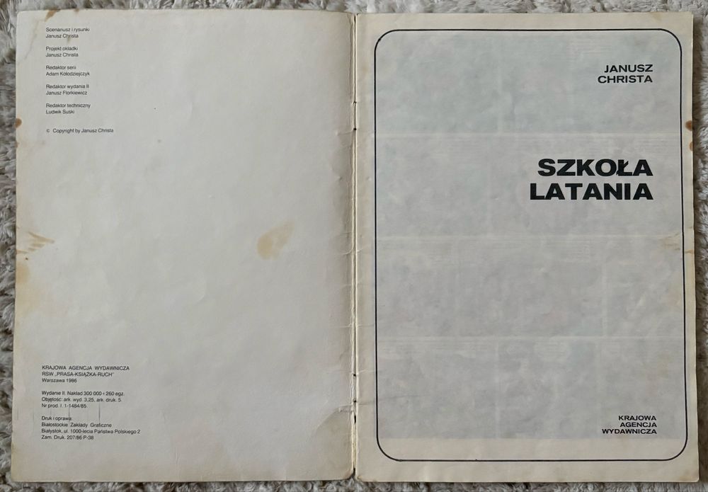 Kajko i Kokosz wydanie 1986 r.