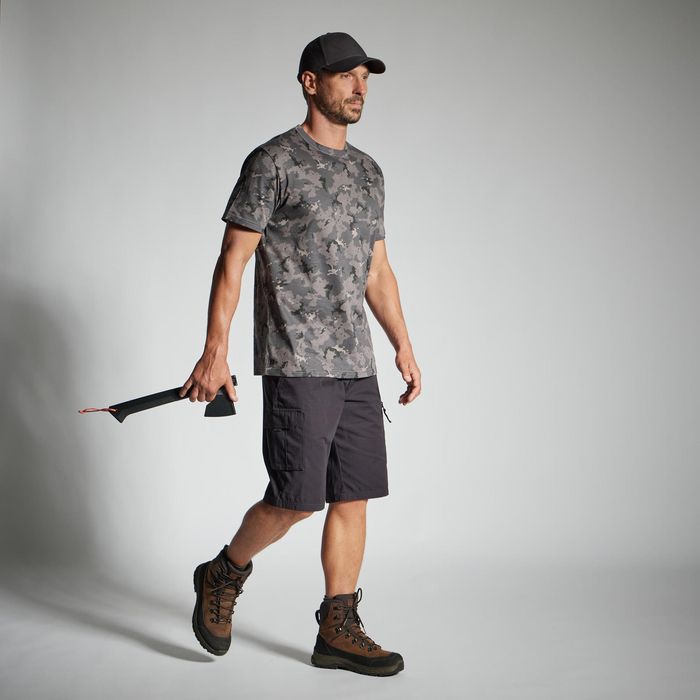 Botas de Caça Impermeáveis e Resistentes Crosshunt 500 V2 Castanho