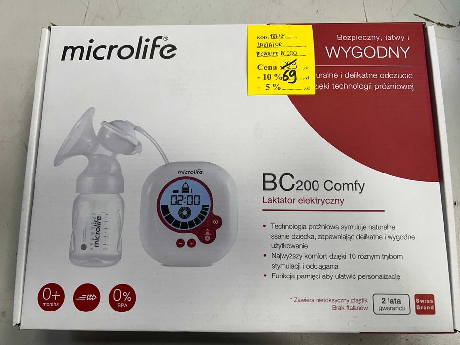 Laktator Elektryczny MicroLife BC 200 * Komis Madej Gorlice