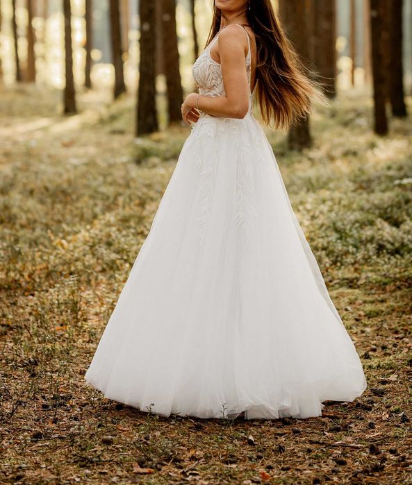 Suknia ślubna | literka A | s/xs