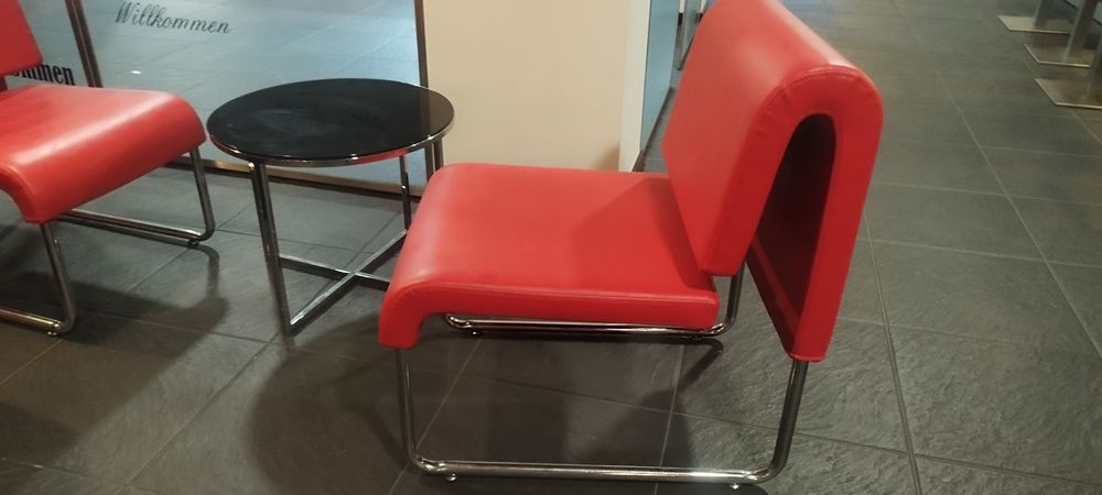 Mesa com vidro temperado