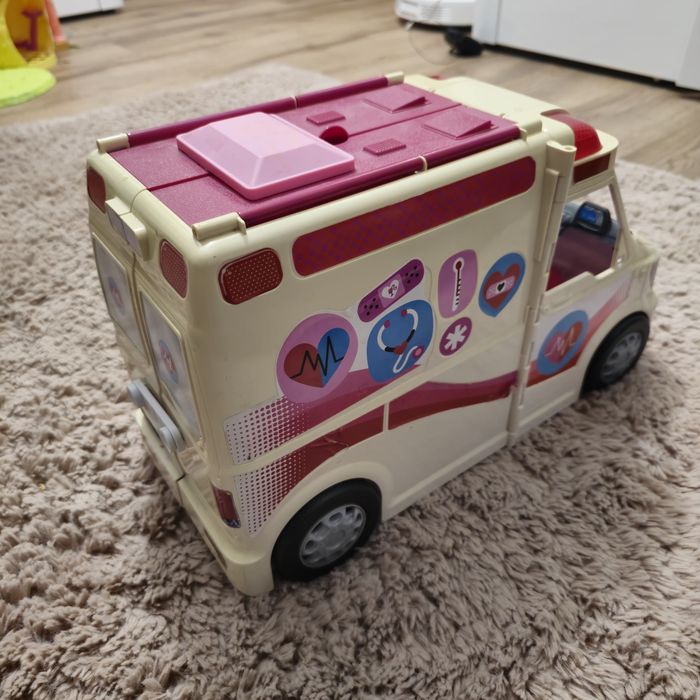 Barbie karetka rozkładana