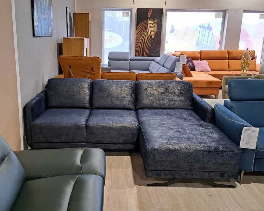 Narożnik IBISCO z funkcją spania i pojemnikiem VERO Promocja 40%