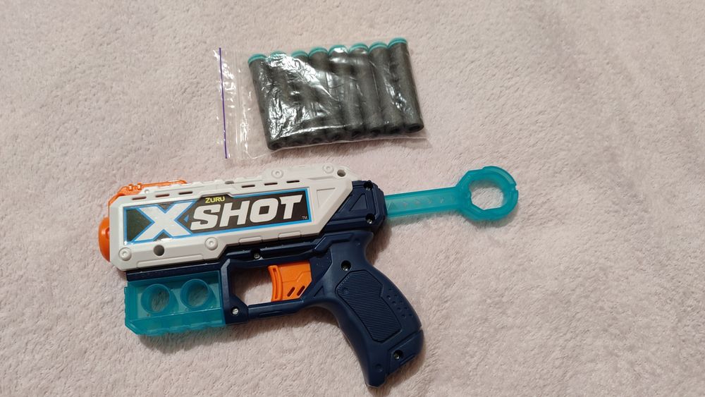 Скорострельный бластер X-Shot, бластер, пістолет іграшковий