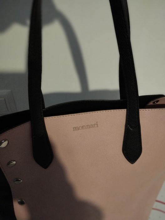 Torba MONNARI duża z torebką wewnętrzna ekoskora