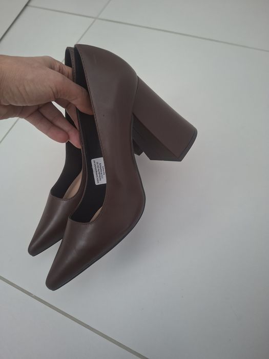 Buty damskie brazowe