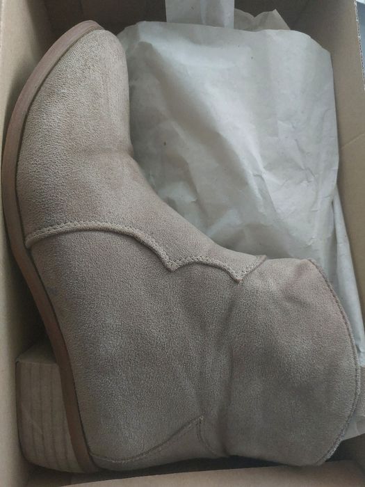 Botki zamszowe roz.40