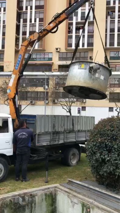 Camiao Grua serviço aluguer