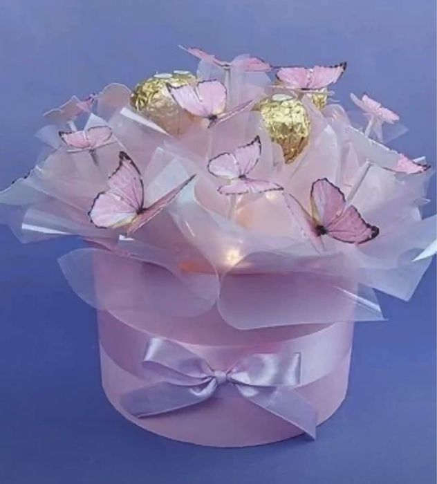 Букеты из бабочек