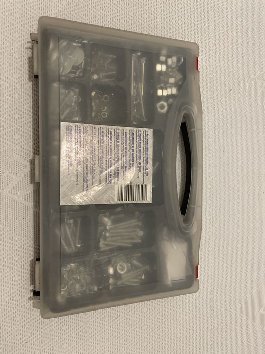 Conjunto parafusos 580 peças
