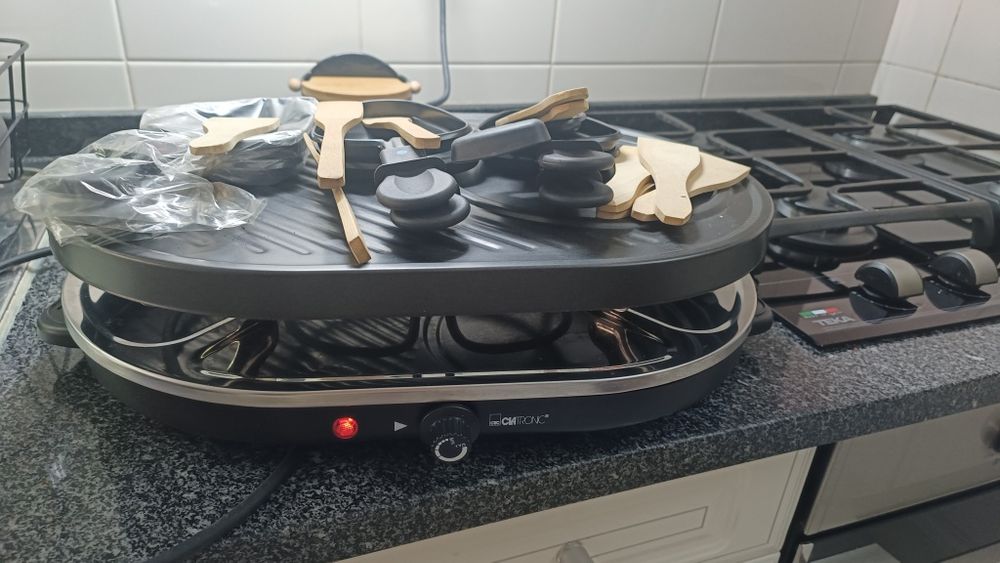 Raclette grill como novo