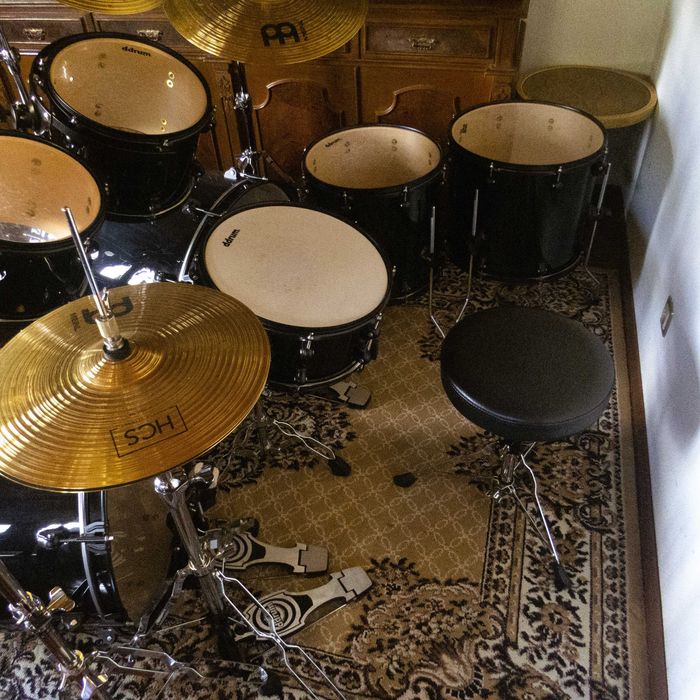 Conjunto De Bateria DDrum + Pratos MEINL+Suportes DDrum