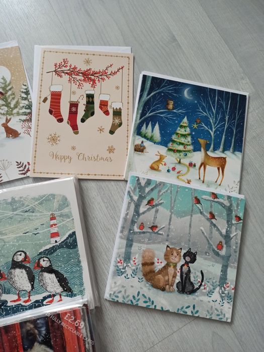 Zestaw kartek -- różne -- Święta --30szt