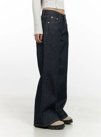 Jeansy wide leg Lewkin NOWE
