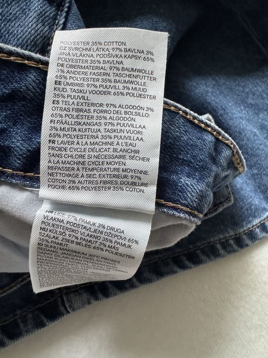 Nowa jeansowa spódnica H&M rozmiar 38 – klasyczny denim