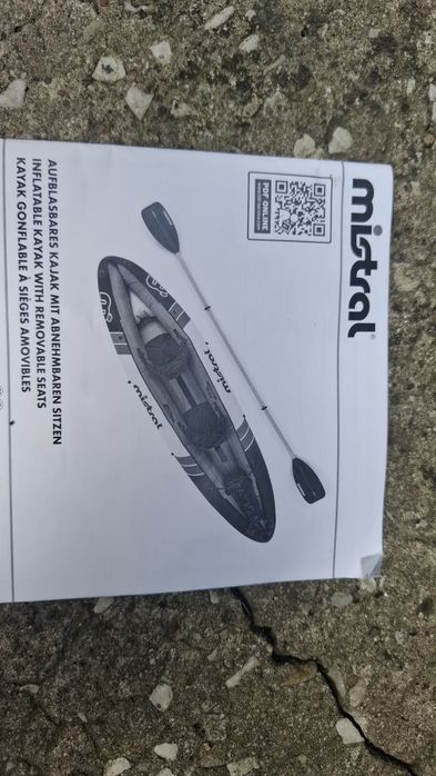 Osprzęt kajak Mistral