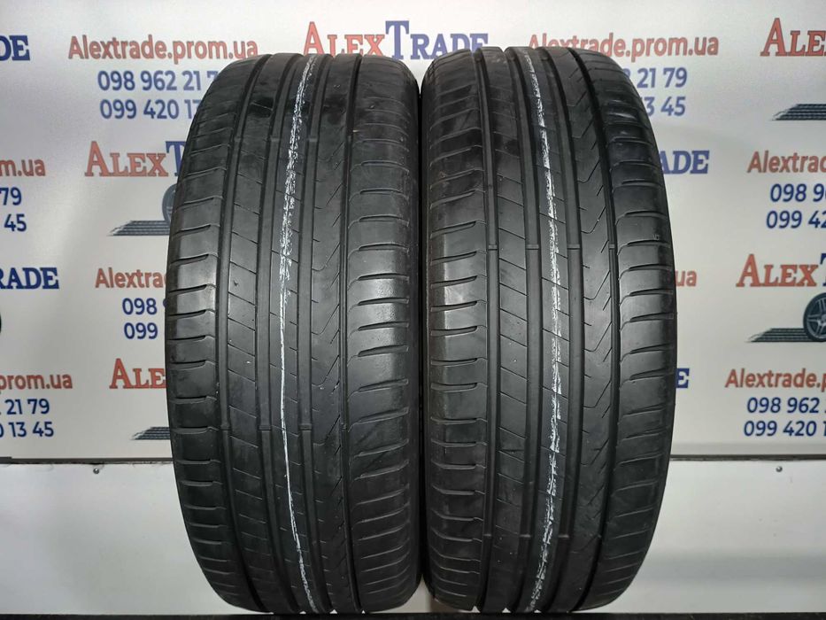 2 шт. 225/55 R18 Pirelli Scorpion літні шини вживані бу, 2021 рік