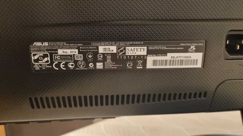 Monitor ASUS - VGA447025345253888002