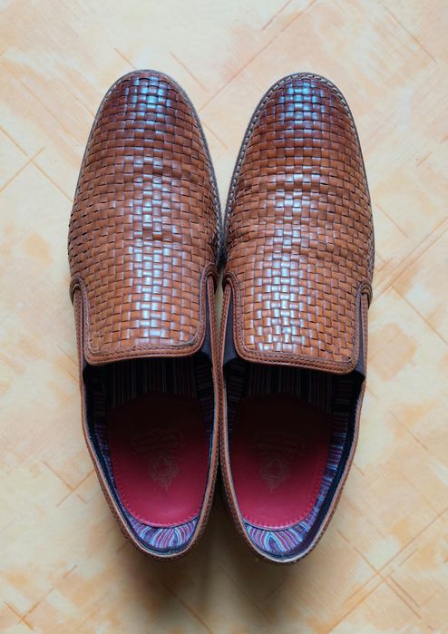 (29,5см) Кожаные туфли.