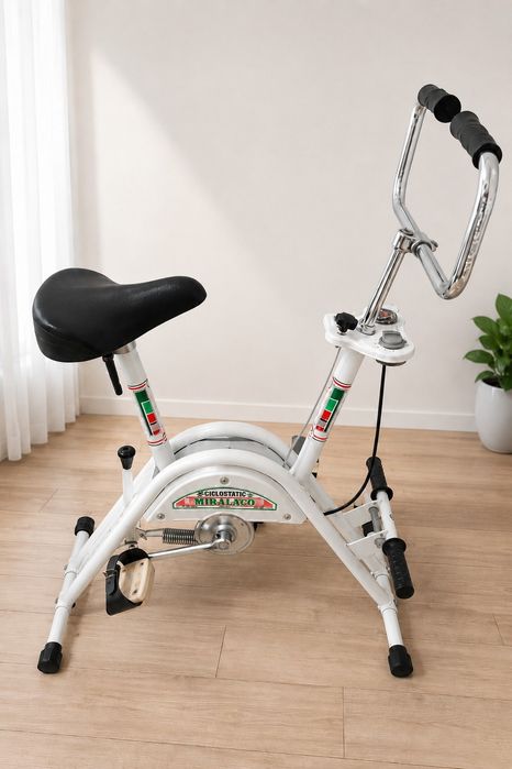 Bicicleta Estática Vintage Miralago - Clássica, Robusta e Funcional