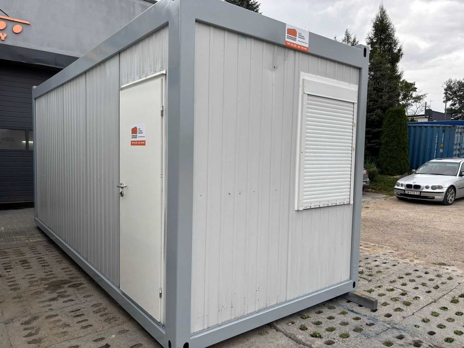 Kontener Weldon Socjalny Mieszkalny Biurowy Działka