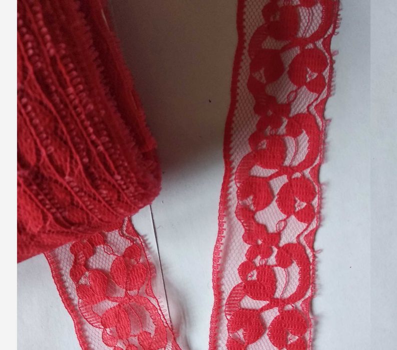 Мереживо нейлон. Кружево. Метраж - 90 м.