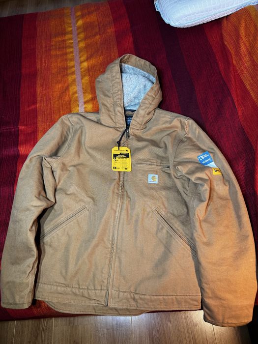Carhartt washed Duck Sherpa Lined NOVO