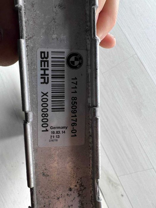 Радіатор Охолодження Bmw F10, F11 520d, 530d, 535d, N47, N57, BEHR