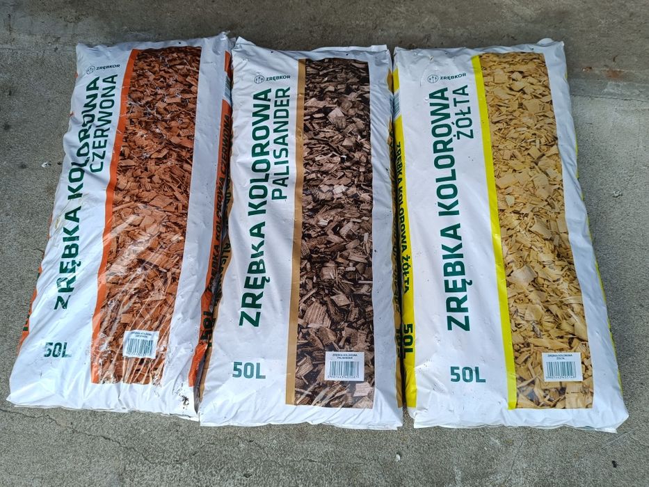 Zrębki kolorowe 50 l