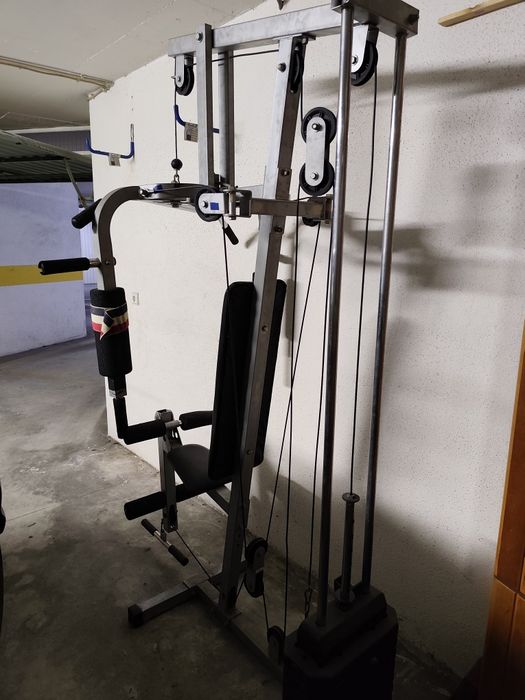Máquina de musculação multifoçoes