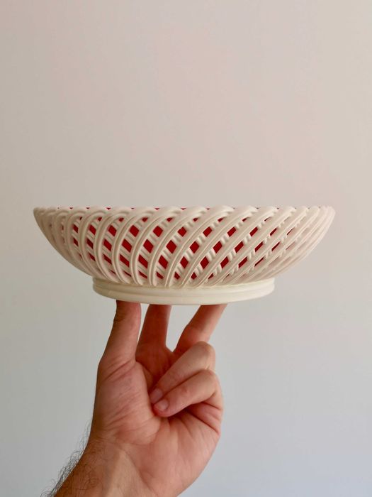 Travessa de petiscos em plástico rígido Emsa – anos 70 / 80