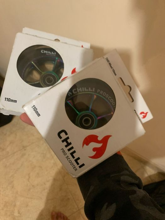 Колеса на самокат chilli 110mm 8std